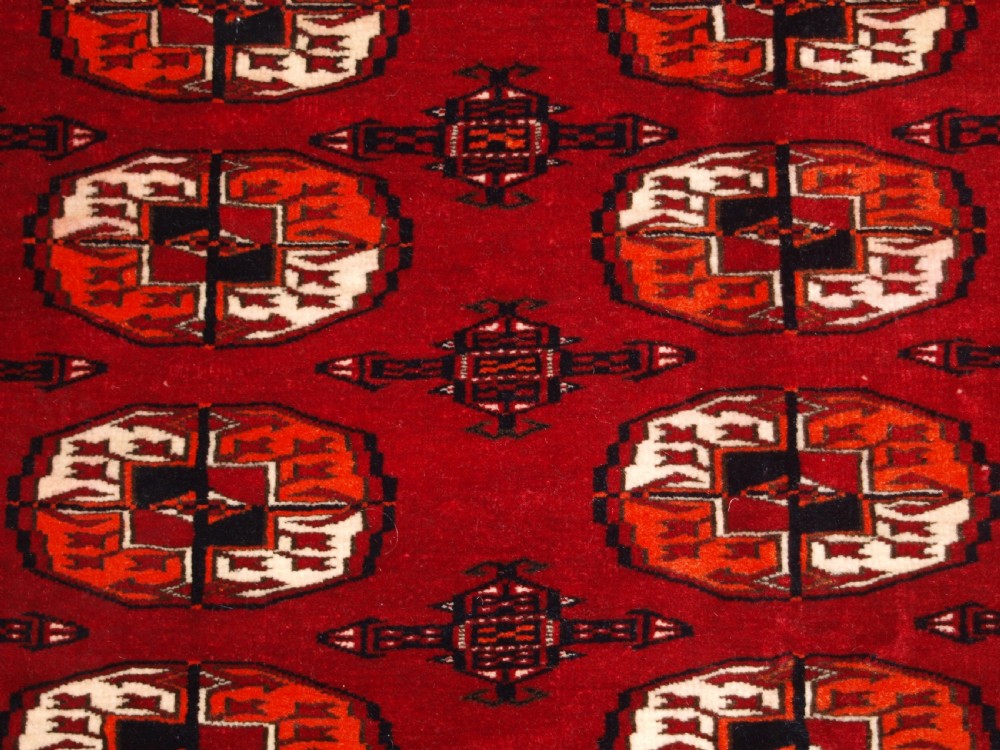 ANTIQUE AFGHAN TURKMEN RUG, EXCELLENT CONDITION, CIRCA 1900/20. View IX