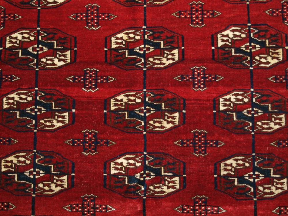 OLD AFGHAN TURKMEN RUG, EXCELLENT CONDITION, GOOD COLOUR, CIRCA 1920/30. View VIII
