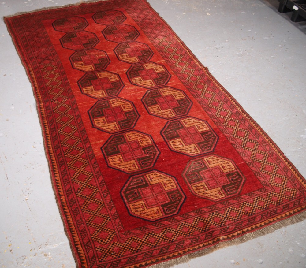 ANTIQUE NOTH AFGHAN SULYMAN VILLAGE RUG, EXCELLENT COLOUR, CIRCA 1900/20. View II