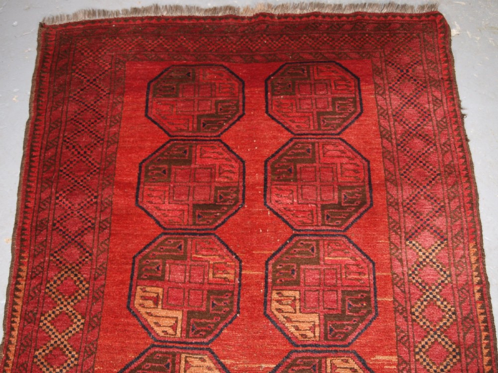 ANTIQUE NOTH AFGHAN SULYMAN VILLAGE RUG, EXCELLENT COLOUR, CIRCA 1900/20. View III