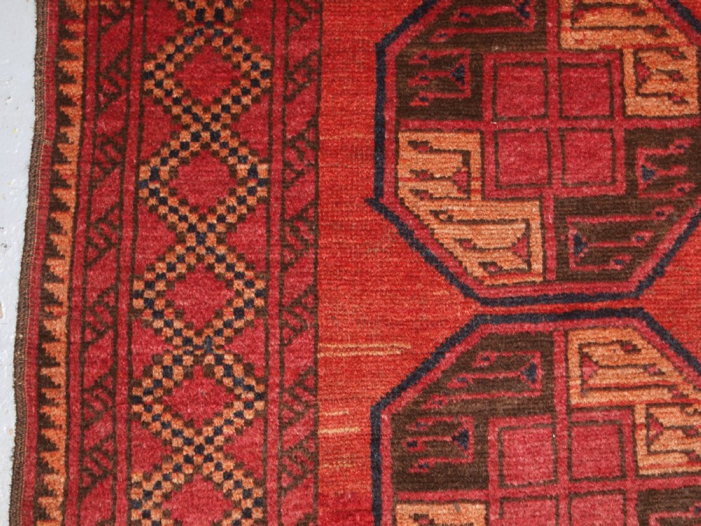 ANTIQUE NOTH AFGHAN SULYMAN VILLAGE RUG, EXCELLENT COLOUR, CIRCA 1900/20. View VII