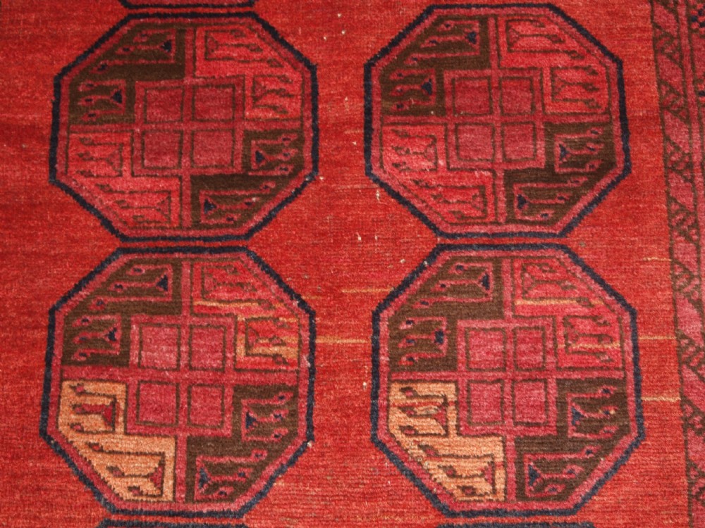 ANTIQUE NOTH AFGHAN SULYMAN VILLAGE RUG, EXCELLENT COLOUR, CIRCA 1900/20. View VIII