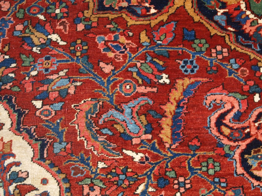 ANTIQUE AHAR HERIZ CARPET, CLASSIC DESIGN, SUPERB CONDITION, CIRCA 1900/20. View XI