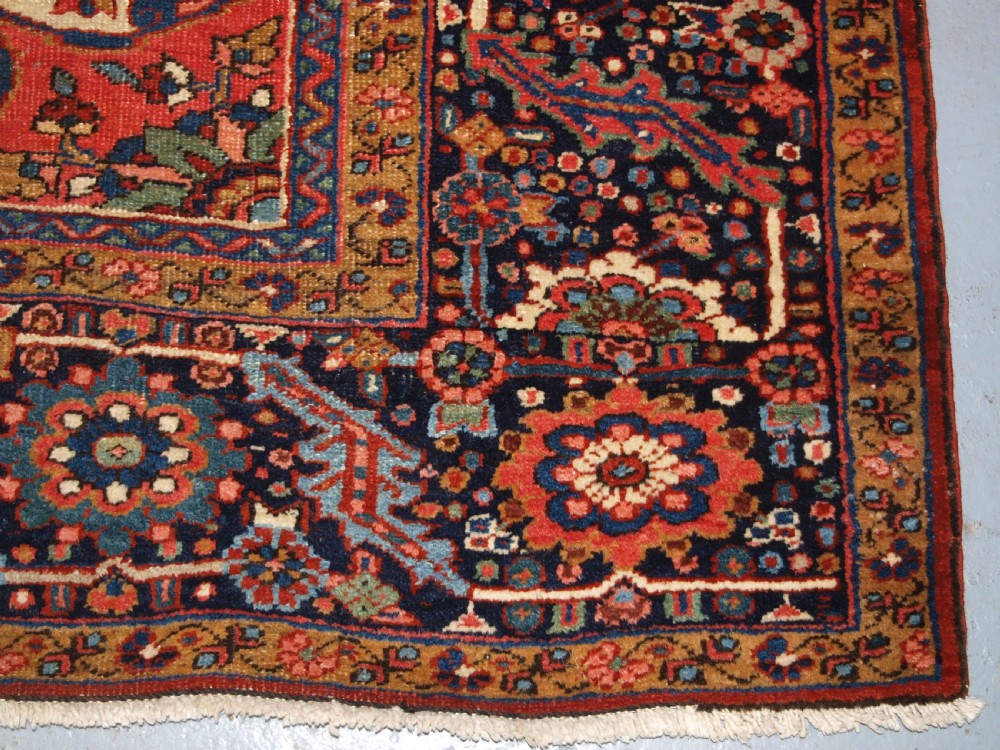 ANTIQUE AHAR HERIZ CARPET, CLASSIC DESIGN, SUPERB CONDITION, CIRCA 1900/20. View XIV