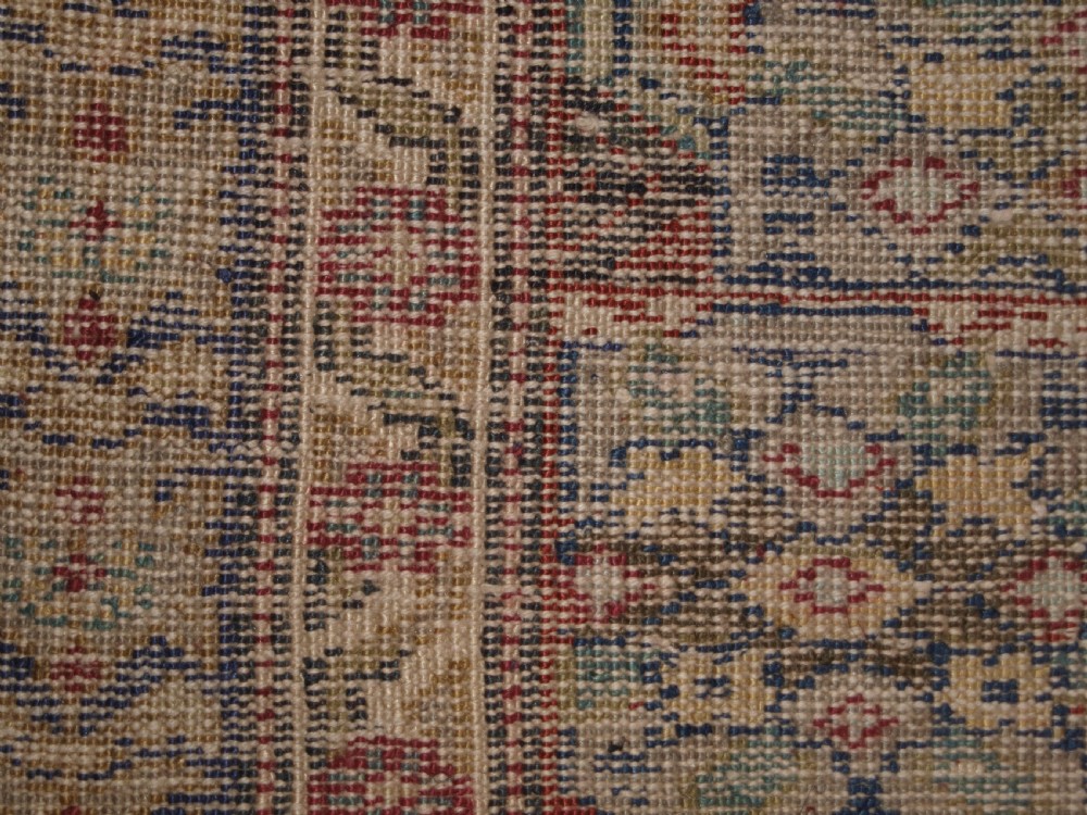 ANTIQUE TURKISH GHIORDES PRAYER RUG, CLASSIC DESIGN, 2ND HALF 19TH CENTURY. View XI