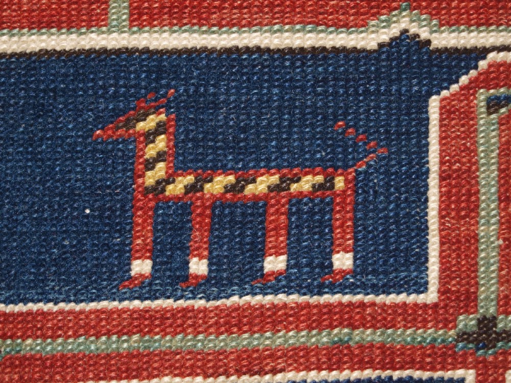 ANTIQUE CAUCASIAN KUBA KARAGASHLI RUG, NICE EXAMPLE, CIRCA 1890. View XII