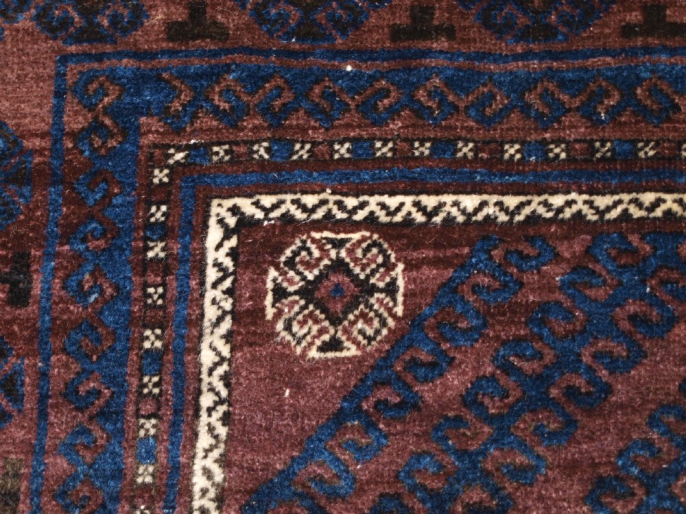 ANTIQUE MUSHWANI BALUCH MAIN CARPET, EXCELLENT CONDITION, CIRCA 1900/20. View VIII