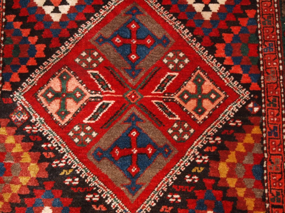 ANTIQUE SOUTH CAUCASIAN OR KURDISH RUNNER, EXCELLENT CONDITION, CIRCA 1920. View VIII