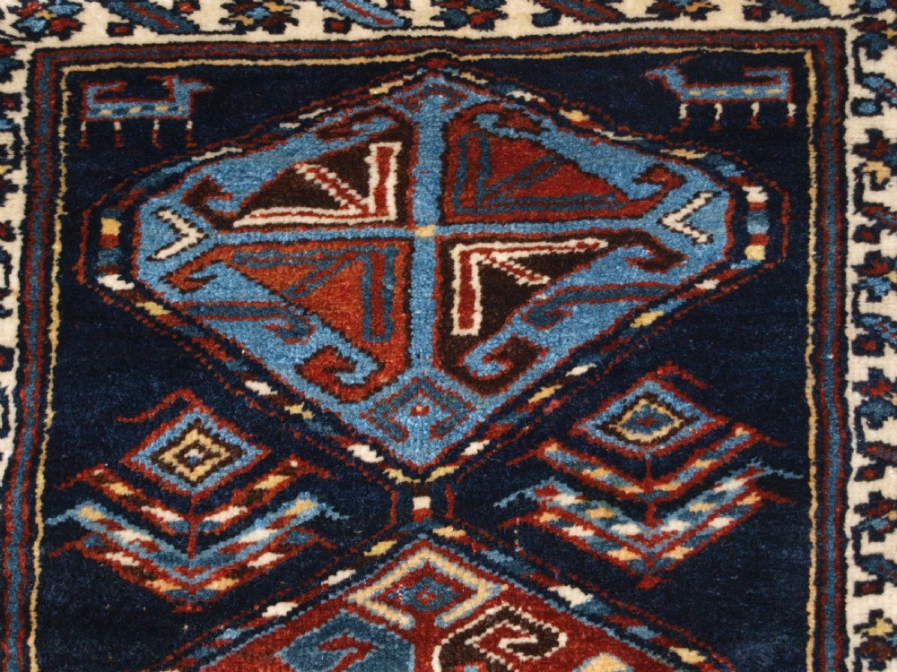 ANTIQUE KURDISH RUNNER, LONG LENGTH, EXCELLENT CONDITION, CIRCA 1920. View IX