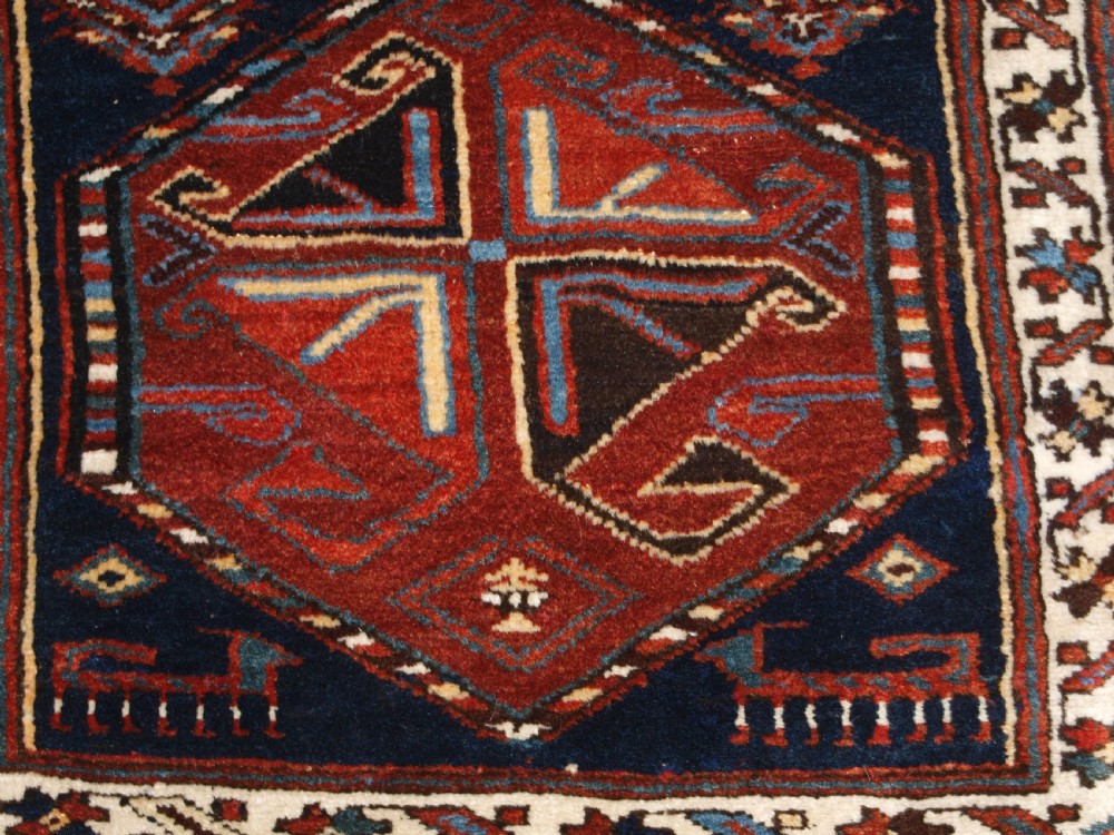 ANTIQUE KURDISH RUNNER, LONG LENGTH, EXCELLENT CONDITION, CIRCA 1920. View XIV