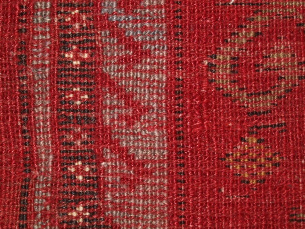 ANTIQUE TURKISH KIRSEHIR VILLAGE RUNNER WITH TRADITIONAL VINE DESIGN, CIRCA 1900. View XIII
