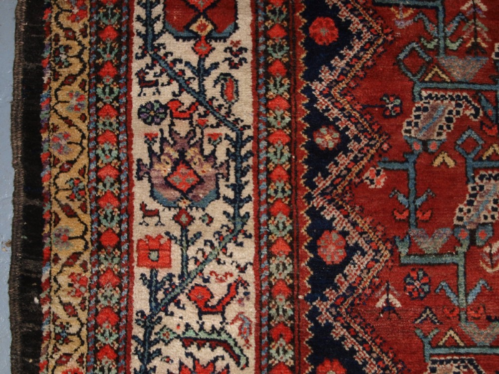 ANTIQUE MALAYER RUNNER OF LARGE SIZE, COUNTRY HOUSE STYLE, CIRCA 1900/20. View IX