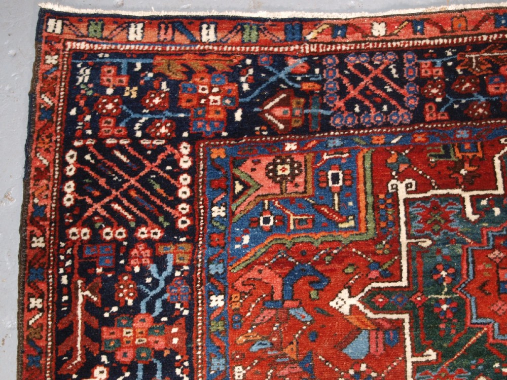 ANTIQUE KARAJA RUG OF CLASSIC DESIGN, HARD WEARING FURNISHING RUG, CIRCA 1900/20. View VI