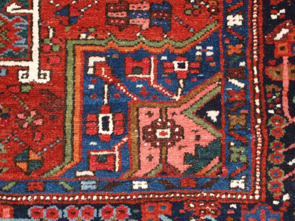 ANTIQUE KARAJA RUG OF CLASSIC DESIGN, HARD WEARING FURNISHING RUG, CIRCA 1900/20. View XI