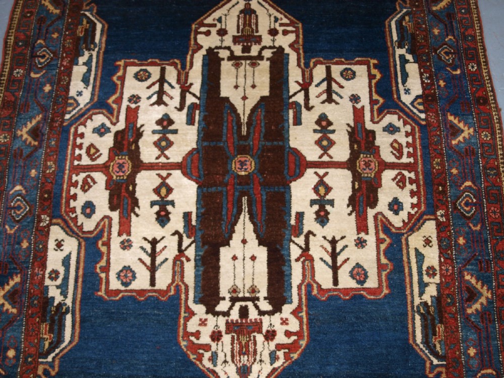 ANTIQUE HAMADAN REGION VILLAGE RUG, UNUSUAL DESIGN, CIRCA 1920. View IX