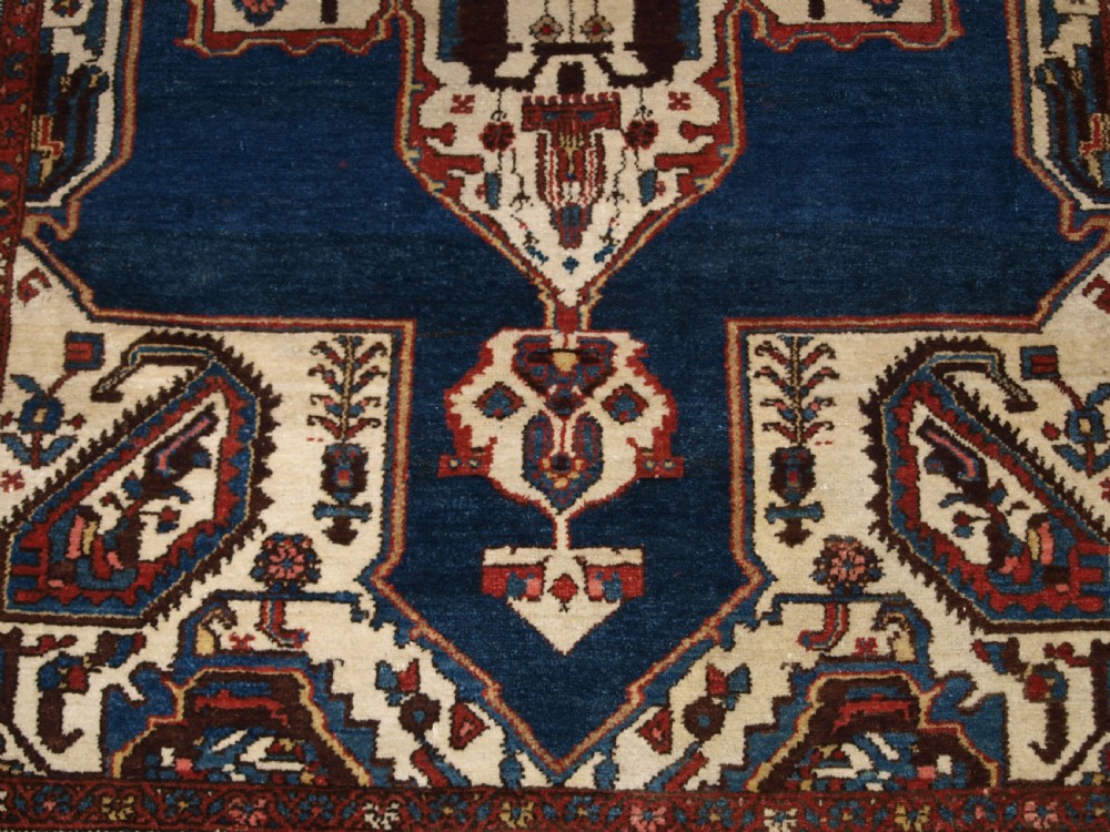ANTIQUE HAMADAN REGION VILLAGE RUG, UNUSUAL DESIGN, CIRCA 1920. View X