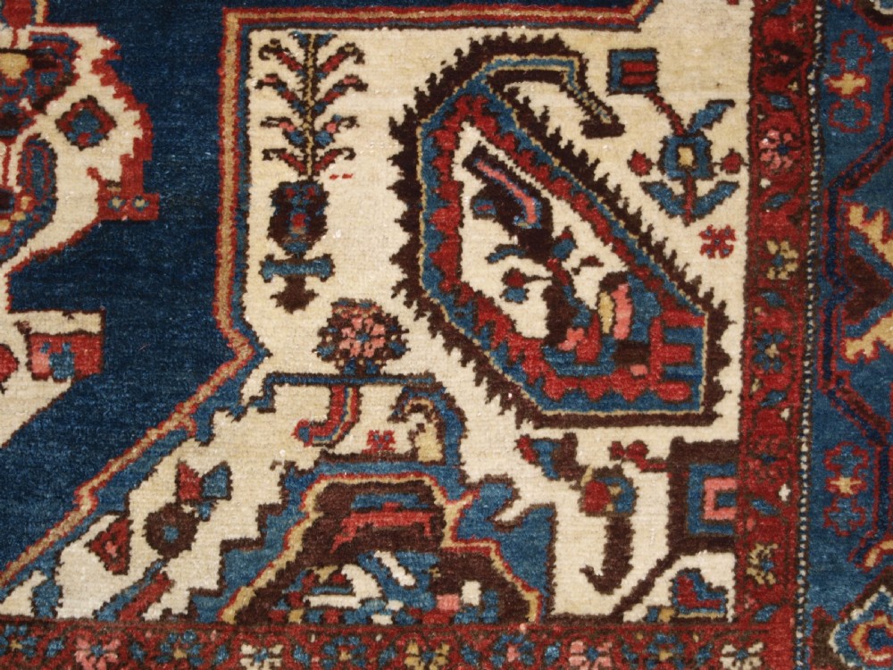 ANTIQUE HAMADAN REGION VILLAGE RUG, UNUSUAL DESIGN, CIRCA 1920. View XI