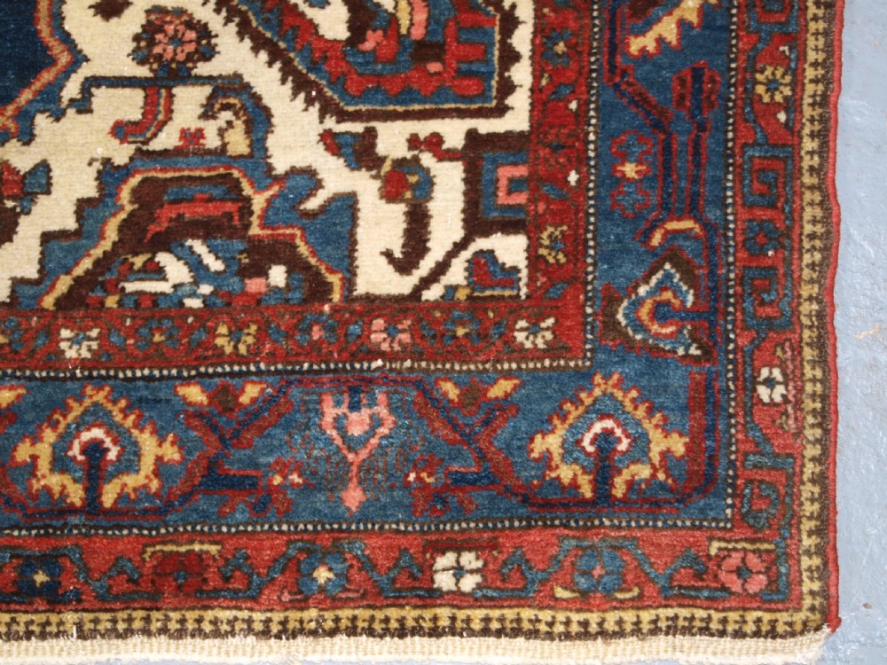 ANTIQUE HAMADAN REGION VILLAGE RUG, UNUSUAL DESIGN, CIRCA 1920. View XII