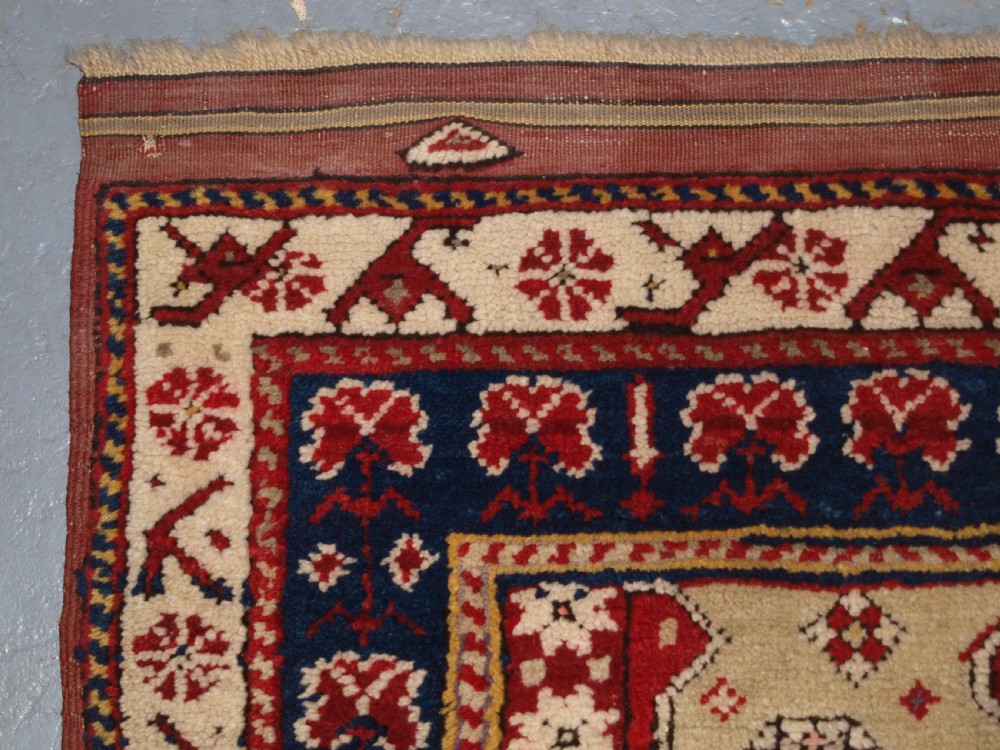 ANTIQUE TURKISH BERGAMA REGION PRAYER RUG, EXCELLENT CONDITION, CIRCA 1900. View V