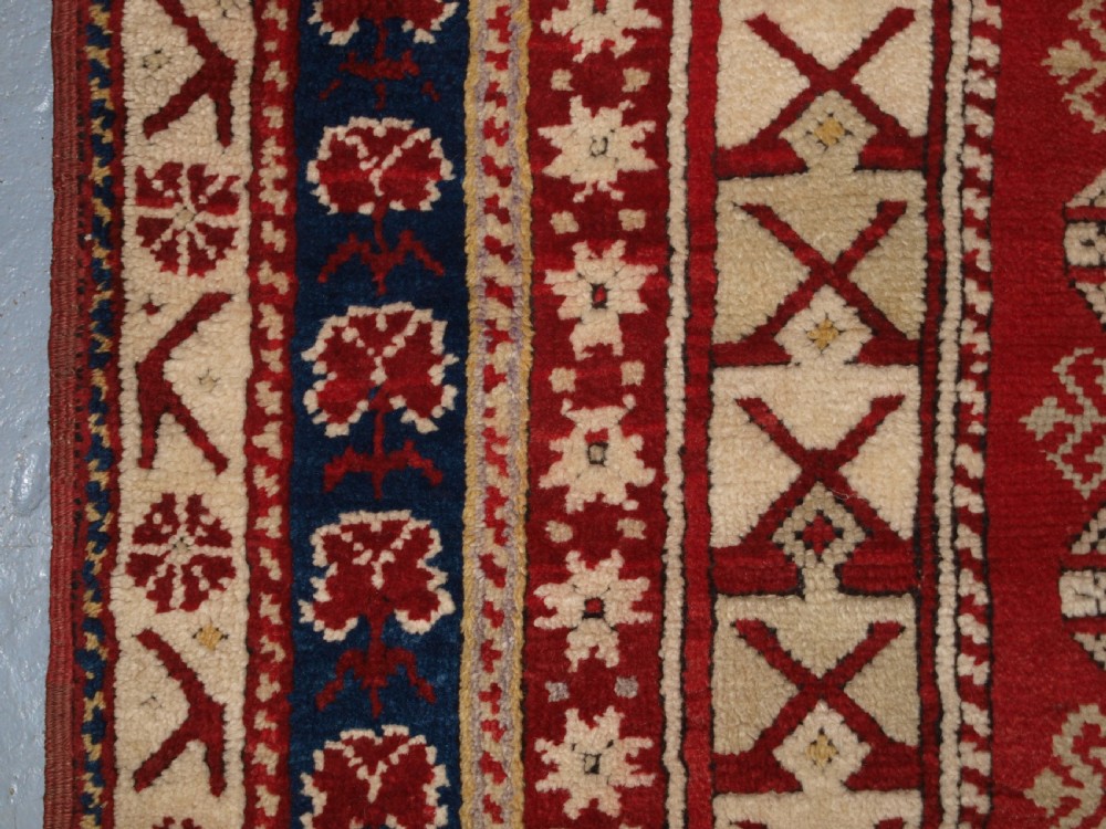 ANTIQUE TURKISH BERGAMA REGION PRAYER RUG, EXCELLENT CONDITION, CIRCA 1900. View VI