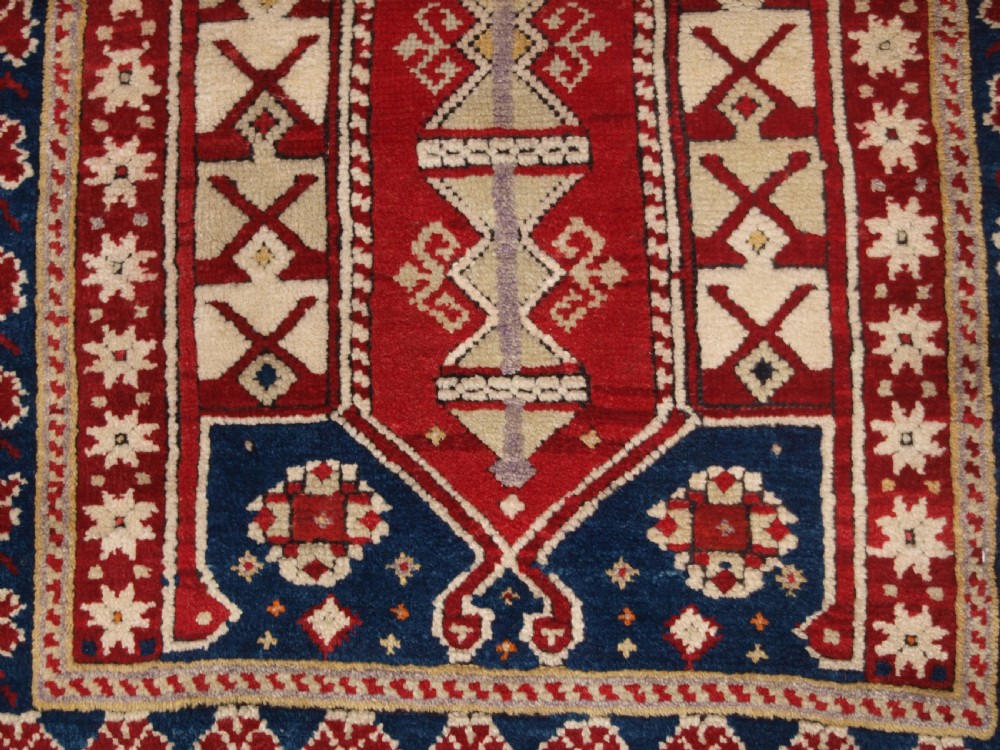 ANTIQUE TURKISH BERGAMA REGION PRAYER RUG, EXCELLENT CONDITION, CIRCA 1900. View VIII