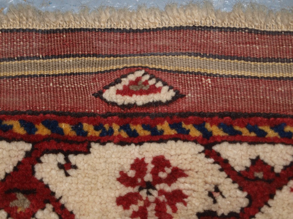 ANTIQUE TURKISH BERGAMA REGION PRAYER RUG, EXCELLENT CONDITION, CIRCA 1900. View IX