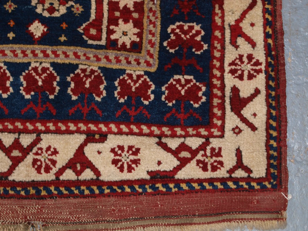 ANTIQUE TURKISH BERGAMA REGION PRAYER RUG, EXCELLENT CONDITION, CIRCA 1900. View XII
