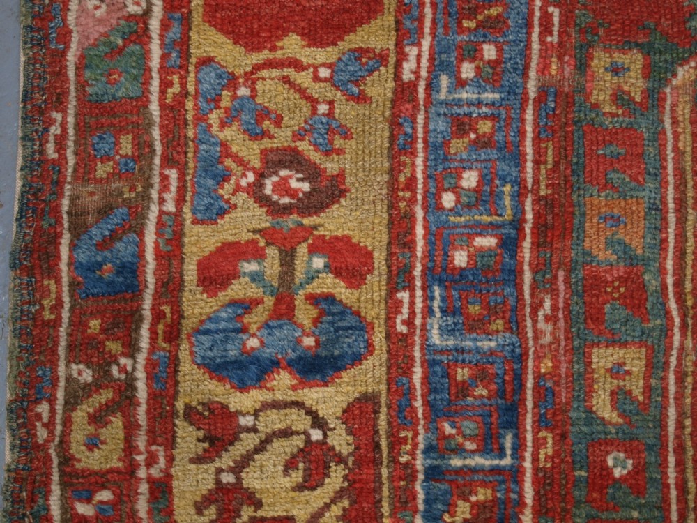 ANTIQUE TURKISH VILLAGE PRAYER RUG, MENDERES RIVER VALLEY, LATE 18TH CENTURY. View VI