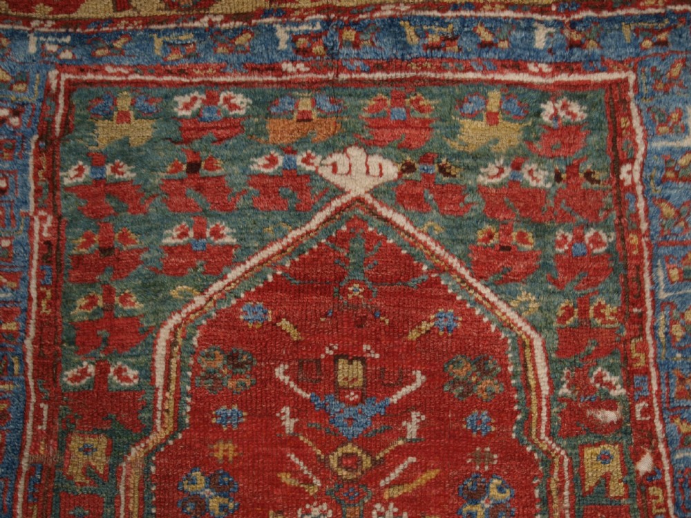 ANTIQUE TURKISH VILLAGE PRAYER RUG, MENDERES RIVER VALLEY, LATE 18TH CENTURY. View VII