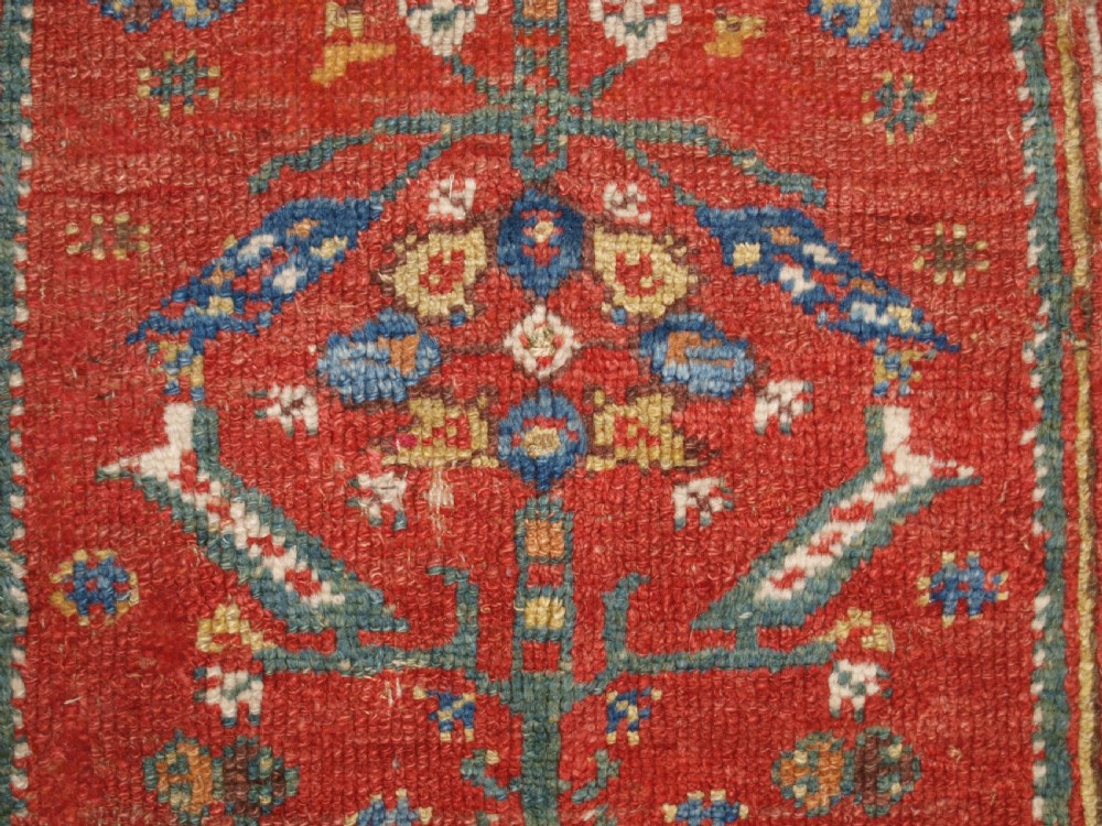 ANTIQUE TURKISH VILLAGE PRAYER RUG, MENDERES RIVER VALLEY, LATE 18TH CENTURY. View XI