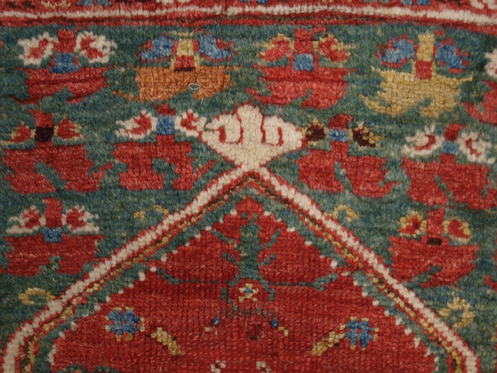 ANTIQUE TURKISH VILLAGE PRAYER RUG, MENDERES RIVER VALLEY, LATE 18TH CENTURY. View XV