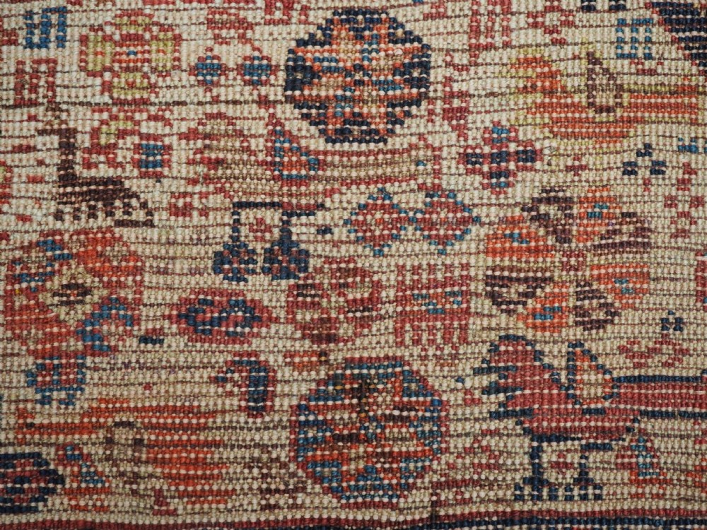 ANTIQUE KELLEH OR KHAN CARPET BY THE KHAMSEH TRIBE, VERY LARGE SIZE, CIRCA 1880. View XXI