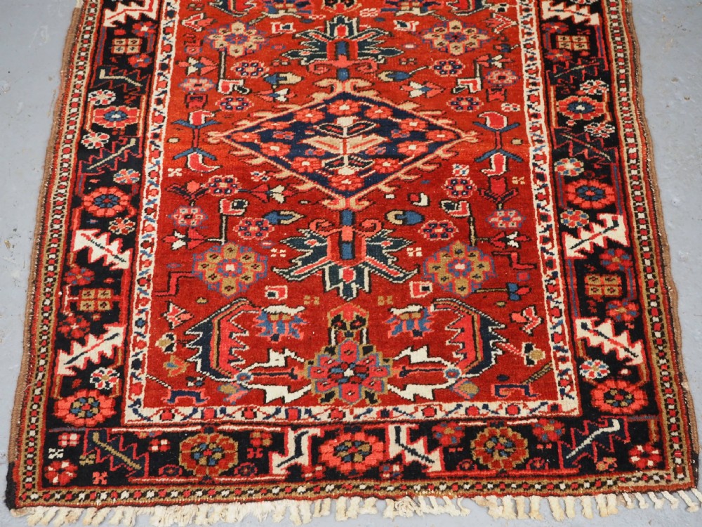 ANTIQUE HERIZ RUG OF SMALL SIZE, EXCELLENT CONDITION, CIRCA 1900/20. View IV