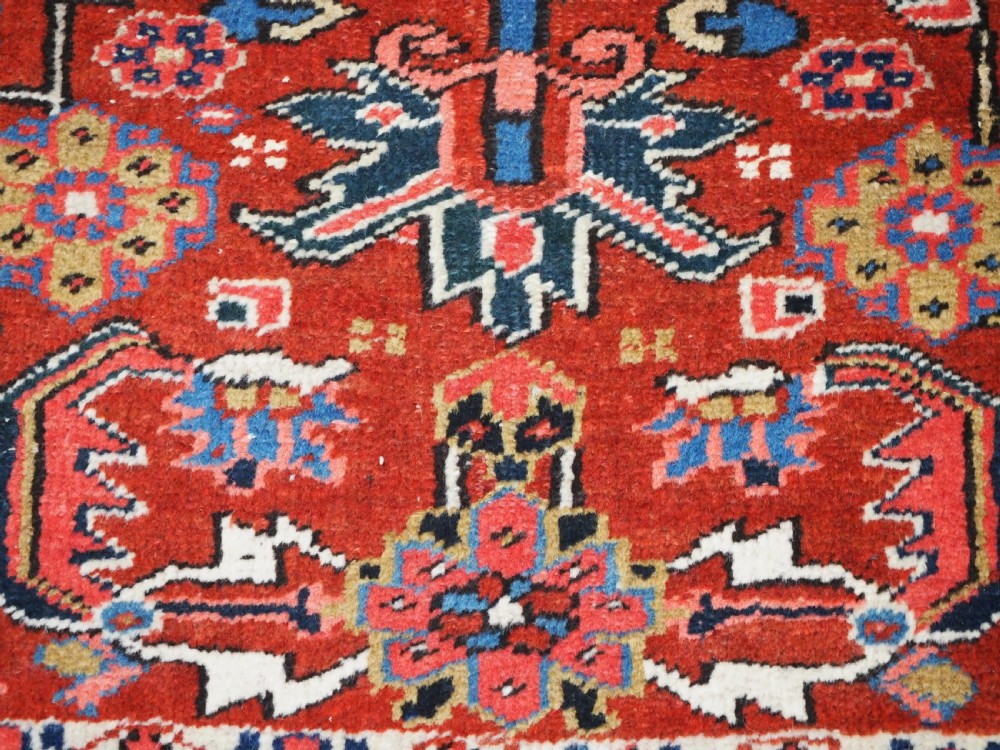 ANTIQUE HERIZ RUG OF SMALL SIZE, EXCELLENT CONDITION, CIRCA 1900/20. View VIII