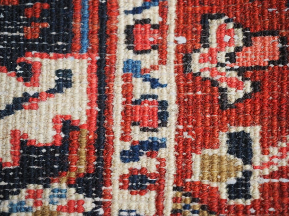 ANTIQUE HERIZ RUG OF SMALL SIZE, EXCELLENT CONDITION, CIRCA 1900/20. View X
