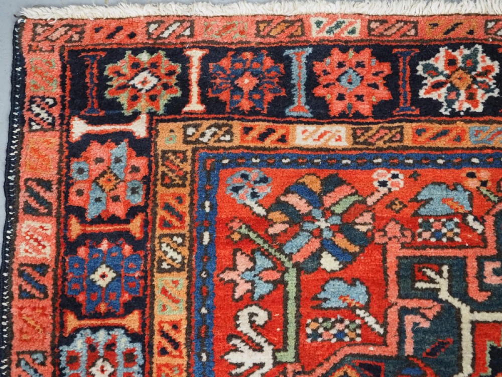 ANTIQUE KARAJA VILLAGE RUG, CLASSIC DESIGN, SMALL SIZE, CIRCA 1900/20. View VI