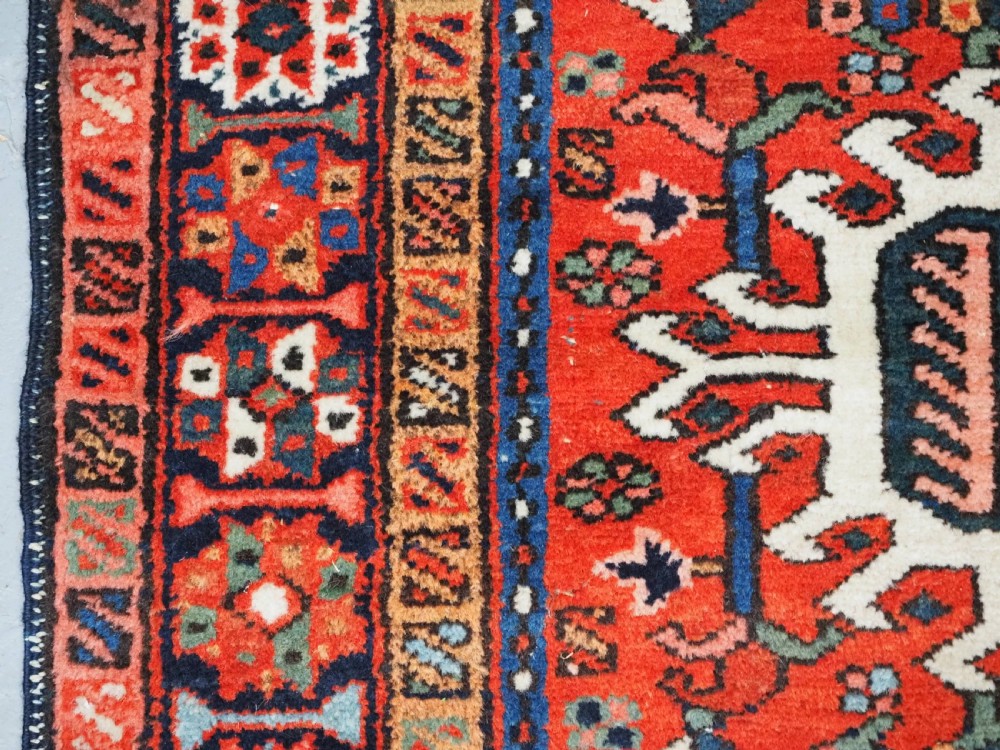 ANTIQUE KARAJA VILLAGE RUG, CLASSIC DESIGN, SMALL SIZE, CIRCA 1900/20. View VII