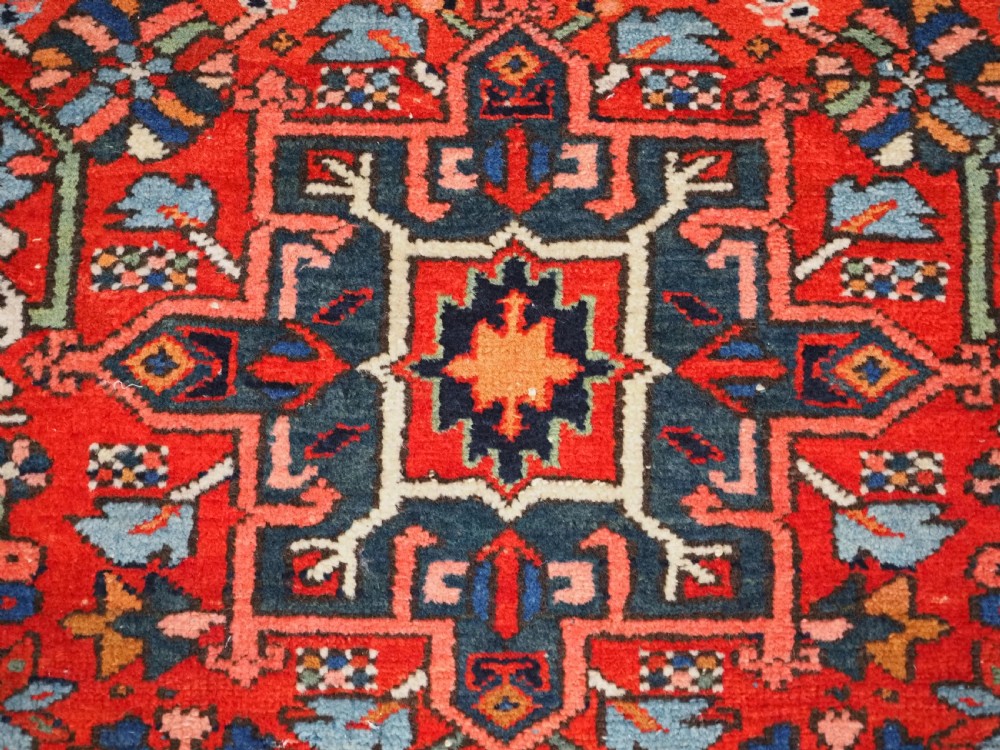 ANTIQUE KARAJA VILLAGE RUG, CLASSIC DESIGN, SMALL SIZE, CIRCA 1900/20. View VIII