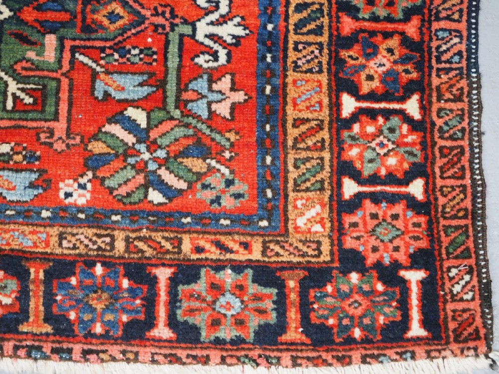 ANTIQUE KARAJA VILLAGE RUG, CLASSIC DESIGN, SMALL SIZE, CIRCA 1900/20. View XI