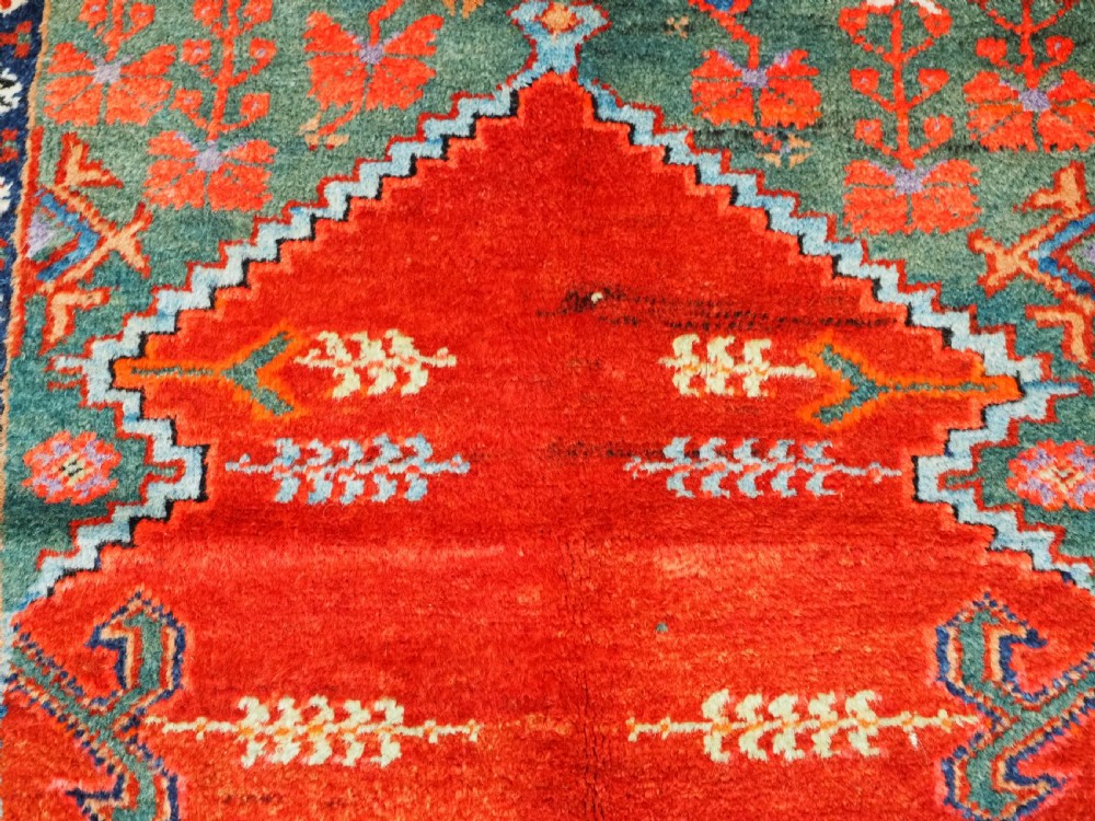 ANTIQUE TURKISH KONYA REGION VILLAGE PRAYER RUG, CIRCA 1900/20. View X