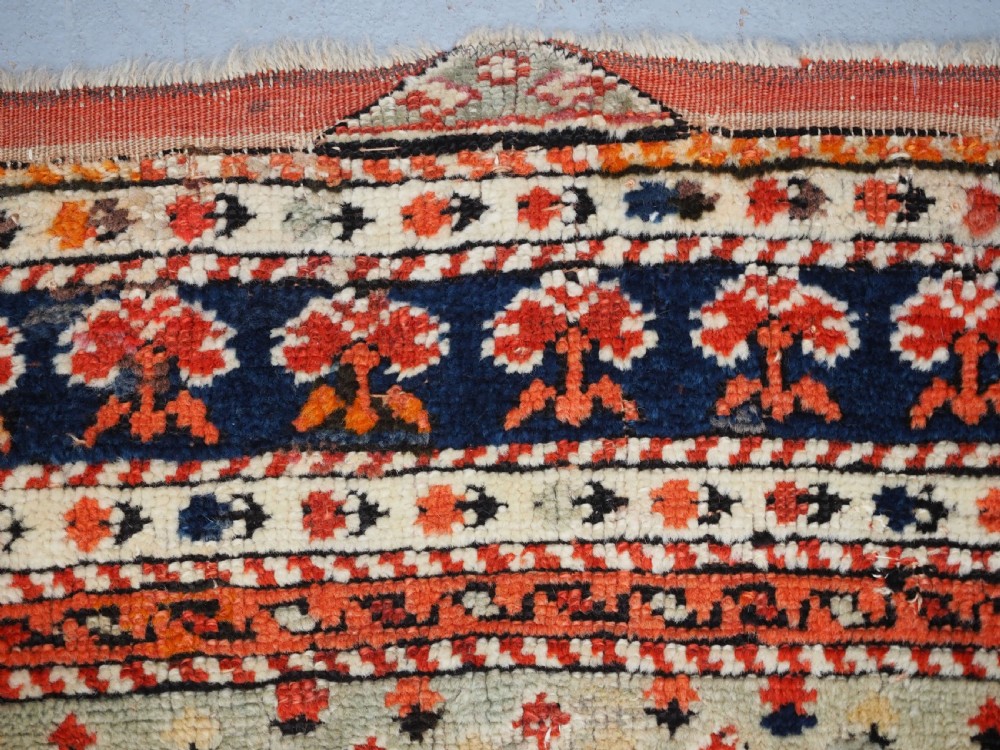 ANTIQUE TURKISH BERGAMA REGION VILLAGE PRAYER RUG, CIRCA 1880. View VI