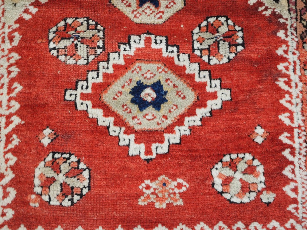 ANTIQUE TURKISH BERGAMA REGION VILLAGE PRAYER RUG, CIRCA 1880. View VIII