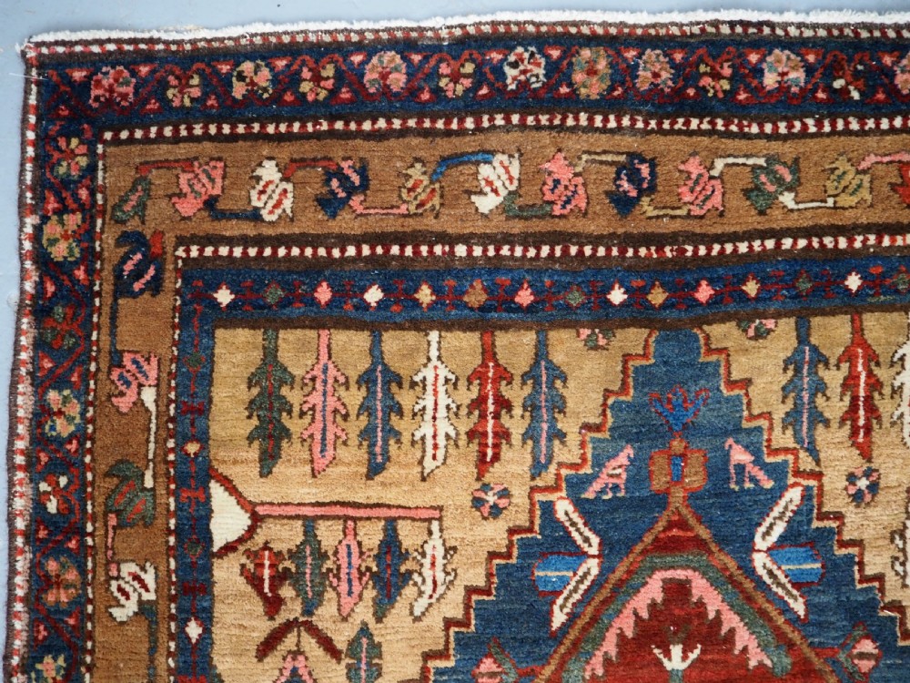 ANTIQUE HERIZ REGION VILLAGE RUG POSSIBLY BAKSHAISH, CIRCA 1900. View VI