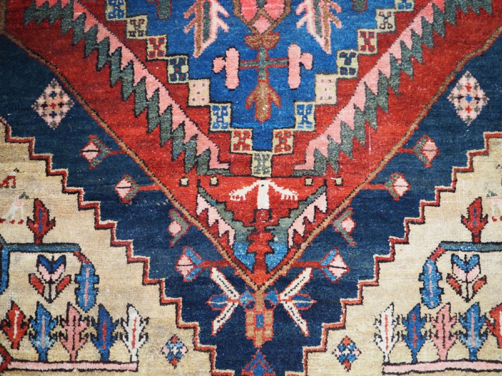 ANTIQUE HERIZ REGION VILLAGE RUG POSSIBLY BAKSHAISH, CIRCA 1900. View XI