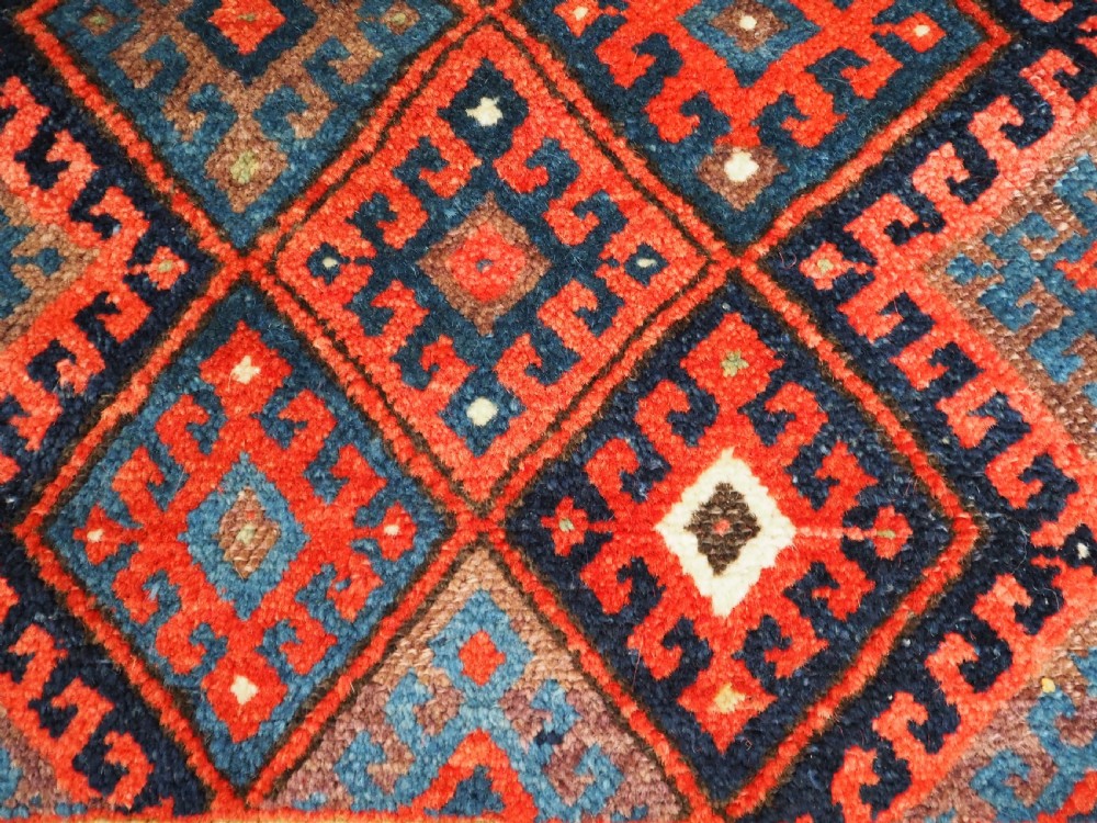 ANTIQUE JAF KURD BAG FACE OF SMALL SIZE, CIRCA 1900. View IV