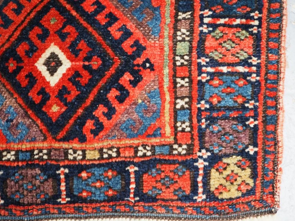 ANTIQUE JAF KURD BAG FACE OF SMALL SIZE, CIRCA 1900. View V