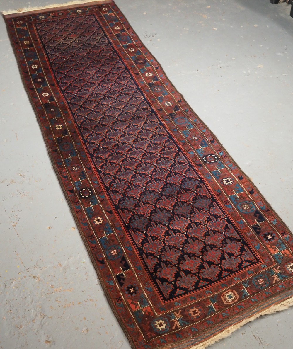 ANTIQUE BALUCH RUNNER, POSSIBLY TIMURI, VERY SCARCE ITEM, CIRCA 1890. View II