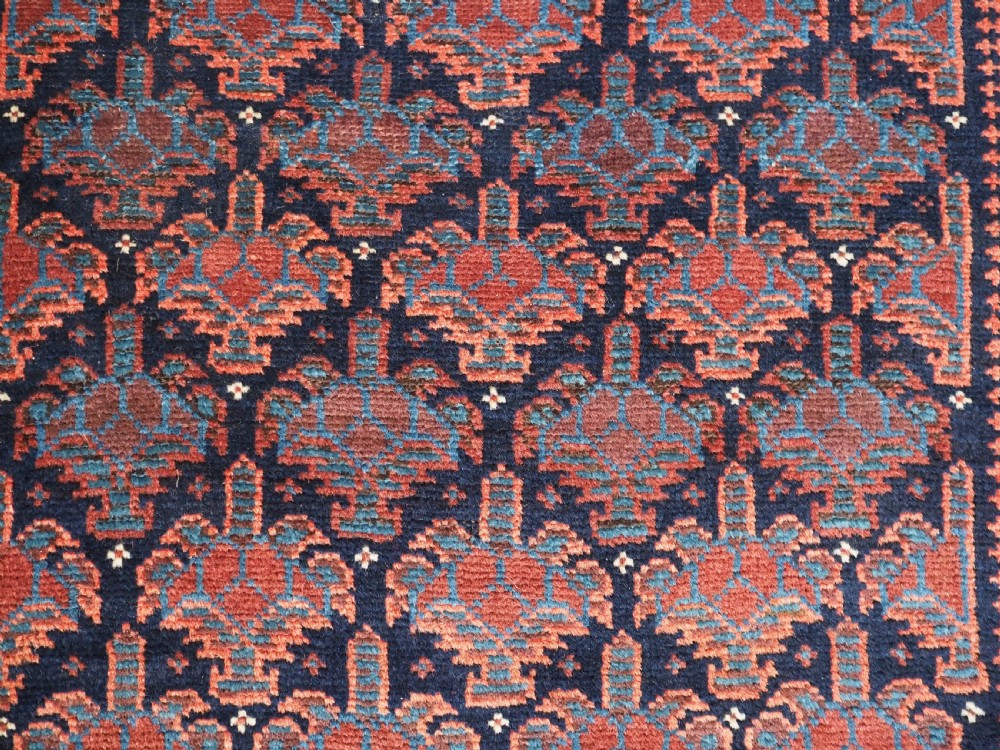 ANTIQUE BALUCH RUNNER, POSSIBLY TIMURI, VERY SCARCE ITEM, CIRCA 1890. View XI