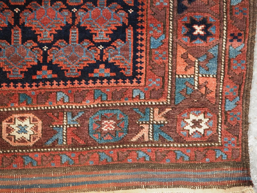 ANTIQUE BALUCH RUNNER, POSSIBLY TIMURI, VERY SCARCE ITEM, CIRCA 1890. View XII