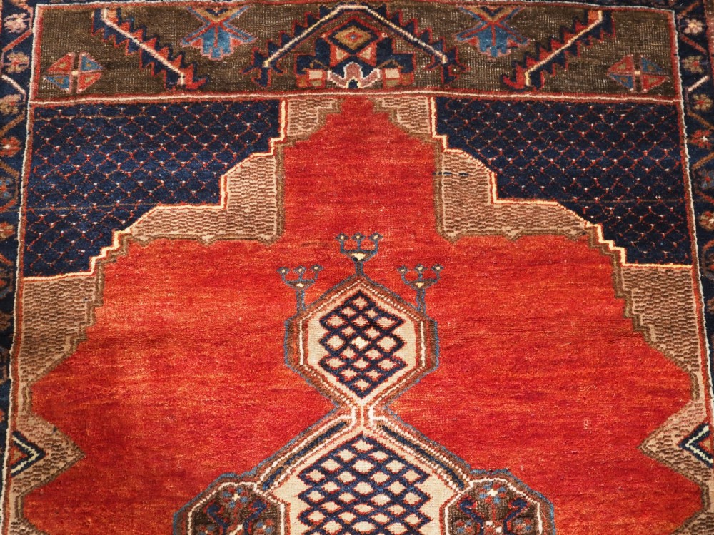 ANTIQUE TURKISH YAHYALI VILLAGE RUG, GOOD COLOUR, CIRCA 1900. View VIII
